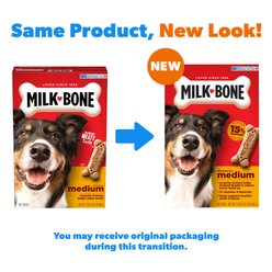Milk-Bone Original Medium Biscuit Dog Treats, 1.06-lb box, case of 6 slide 2 of 9