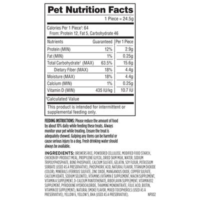 Show full view: Milk-Bone Original Brushing Chews Small/Medium Chicken Flavor Daily Dental Dog Treats, 35 count slide 10 of 12