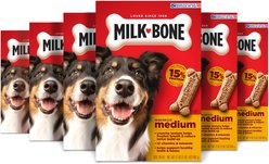 Milk-Bone Original Medium Biscuit Dog Treats, 1.06-lb box, case of 6