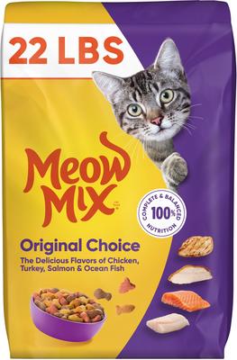 Show full view: Meow Mix Original Choice Dry Cat Food, 44-lb bundle  slide 5 of 12
