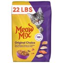Meow Mix Original Choice Dry Cat Food, 22-lb bag