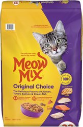 Meow Mix Original Choice Dry Cat Food, 22-lb bag