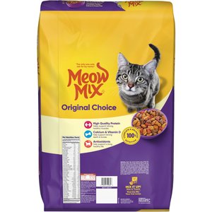 Meow Mix Original Choice Dry Cat Food, 22-lb bag