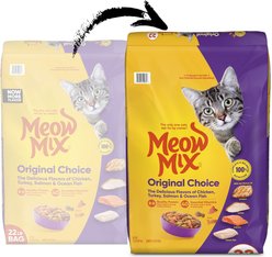 Meow Mix Original Choice Dry Cat Food, 22-lb bag slide 2 of 8