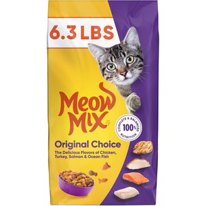 MEOW MIX Indoor Health Adult Dry Cat Food, 6.3-lb bag - Chewy.com