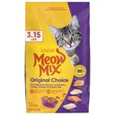 Meow Mix Original Choice Dry Cat Food, 3.15-lb bag