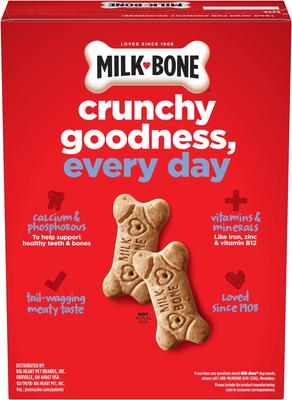 Show full view: Milk-Bone Original Small Biscuit Dog Treats, 1.5-lb box, bundle of 2 slide 4 of 12