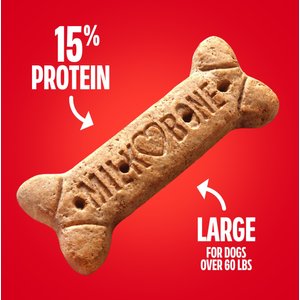 Milk-Bone Original Crunchy Large Dog Treats, 10-lb box