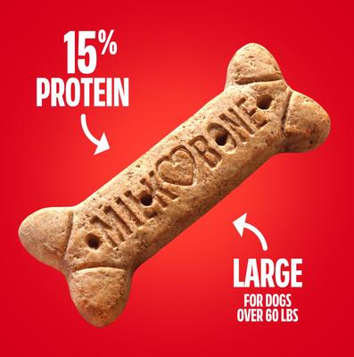 Show full view: Milk-Bone Original Large Biscuit Dog Treats, 4-lb box slide 5 of 12