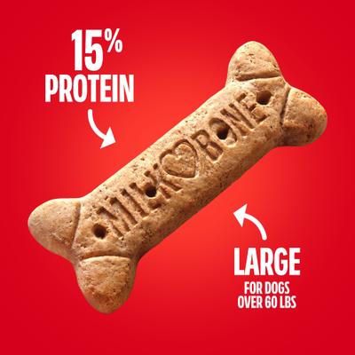 Show full view: Milk-Bone Original Large Biscuit Dog Treats, 8-lb bundle slide 5 of 12