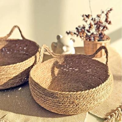 Show full view: NonoPets Handwoven Rattan Natural Wicker Basket Cat Bed with Soft Cushion, Medium slide 4 of 5