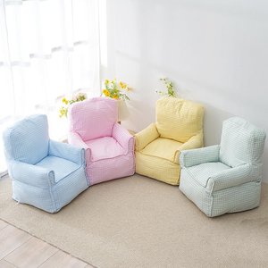 NonoPets Gingham Soft Washable Sofa Chair Bed for Small Dogs & Cats, Pink