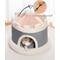 Show in main carousel: NonoPets Castle-Shaped Plush House Soft Fortress Bed for Small Dogs & Cats, Grey, Medium slide 3 of 5
