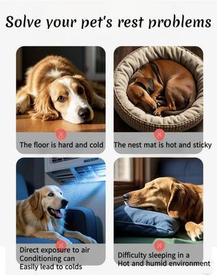 Show full view: NonoPets Frog Cartoon Soft Cotton Lounge Sofa Bed for Small Dogs & Cats, Medium slide 7 of 9