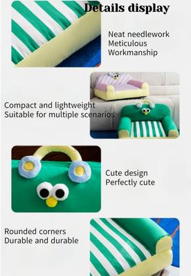 Show full view: NonoPets Frog Cartoon Soft Cotton Lounge Sofa Bed for Small Dogs & Cats, Medium slide 3 of 9