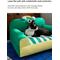 Show in main carousel: NonoPets Frog Cartoon Soft Cotton Lounge Sofa Bed for Small Dogs & Cats, Medium slide 5 of 9