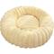 Show in main carousel: NonoPets Round Faux Fur Corduroy Fleece & Anti Slip Bottom Donut Dog & Cat Bed with Washable Removable Cover, Beige, 24-in slide 2 of 6