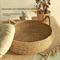 Show in main carousel: NonoPets Handwoven Rattan Natural Wicker Basket Cat Bed with Soft Cushion, Medium slide 3 of 5