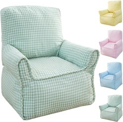 NonoPets Gingham Soft Washable Sofa Chair Bed for Small Dogs & Cats, Green