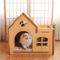 Show in main carousel: NonoPets Deluxe All-Season Wooden Villa House for Small Dogs & Cats, Medium slide 1 of 7