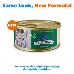 Blue Buffalo Wilderness Duck Grain-Free Canned Cat Food, 3-oz, case of 24 slide 2 of 8