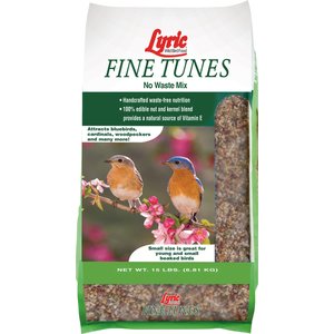 Lyric Fine Tunes No Waste Mix Wild Bird Food, 15-lb bag