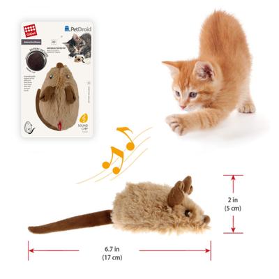 Show full view: Gigwi Interactive Running Mouse for Cat Toy, Beige slide 2 of 9