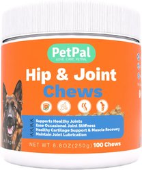 PetPal Glucosamine & Chondroitin Hip & Joint Support Soft & Chewy Dog Treats, 8-oz can slide 1 of 6