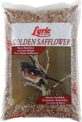 Lyric Golden Safflower Seed Wild Bird Food, 5-lb bag
