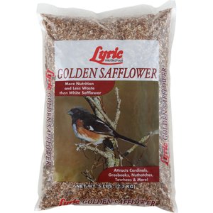 Lyric Golden Safflower Seed Wild Bird Food, 5-lb bag