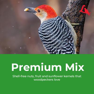 Show full view: Lyric Woodpecker No Waste Mix Wild Bird Food, 5-lb bag slide 8 of 10