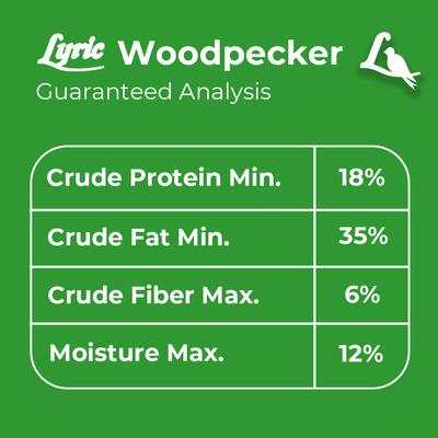 Show full view: Lyric Woodpecker No Waste Mix Wild Bird Food, 5-lb bag slide 7 of 10