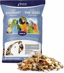 Hari Gourmet Premium Seed Mix Large Parrot Bird Food, 20-lb bag