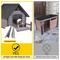 Show in main carousel: Aivituvin Strong Iron Frame Outdoor Dog House with Porch, Small, Gray slide 5 of 11