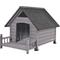 Show in main carousel: Aivituvin Strong Iron Frame Outdoor Dog House with Porch, Small, Gray slide 1 of 11