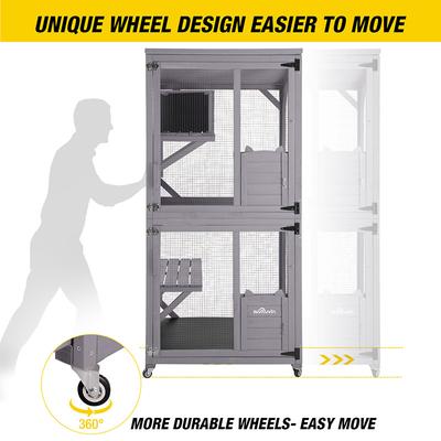 Show full view: Aivituvin Catio Outdoor Cat House slide 6 of 11