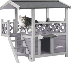 Aivituvin Outdoor & Indoor Cat House slide 2 of 9