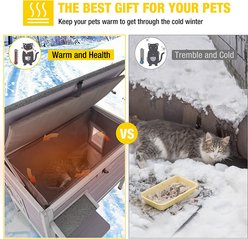 Aivituvin Insulated Warm Liner Inside Outdoor Cat House slide 2 of 9