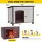 Show in main carousel: Aivituvin Insulated Liner Inside Outdoor Dog House, Off White, Large slide 5 of 12