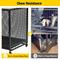Show in main carousel: Aivituvin Side End Table Furniture Style Dog Crate with Tray, Cushion & Casters, Medium slide 5 of 11