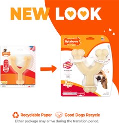 Nylabone Power Chew Original Flavored Wishbone Dog Chew Toy, Medium slide 2 of 9