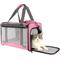 Show in main carousel: Gapzer Soft-Sided Airline Approved Bag Dog & Cat Carrier, 18.1 x 11.8 x 11.8-in, Pink slide 1 of 9