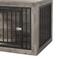 Show in main carousel: Wooflex 2-in-1 Wooden Indoor Dog Crate, Grey, 38-in slide 8 of 8