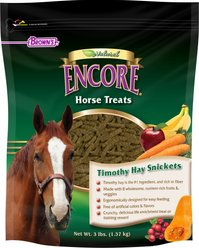 FM Brown's Timothy Hay Snickets Horse Treats, 3-lb bag slide 1 of 2
