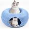 Show in main carousel: Heeyoo Cat Cave Bed, Blue slide 1 of 6