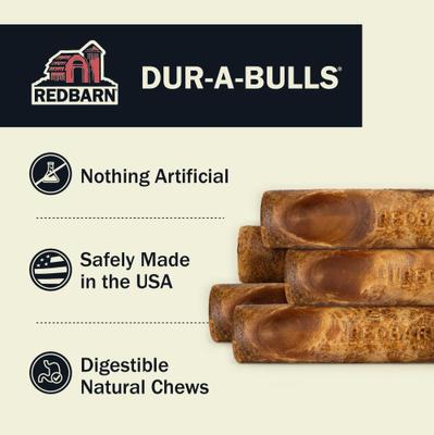 Show full view: Redbarn Dur-A-Bulls Sticks Hickory Flavor Dog Chew Treats, Medium, 5 count slide 3 of 11