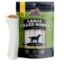 Redbarn Filled Cheese & Bacon Flavor Stuffed Femur Dog Bones, Large, 4 count