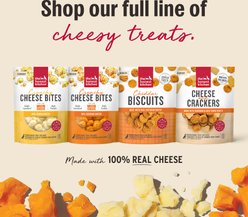 The Honest Kitchen Cheese Bites Cheddar Recipe Dehydrated Dog Treats, 2-oz bag slide 2 of 6