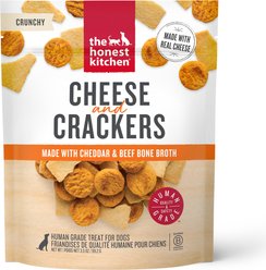 The Honest Kitchen Cheese & Crackers Crunchy Dog Treats, 3.5-oz bag