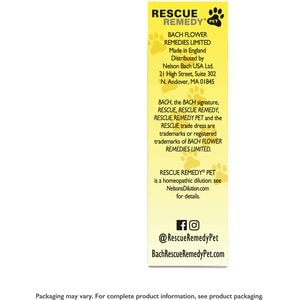 RESCUE Stress Relief Pet Supplement, 10-mL bottle